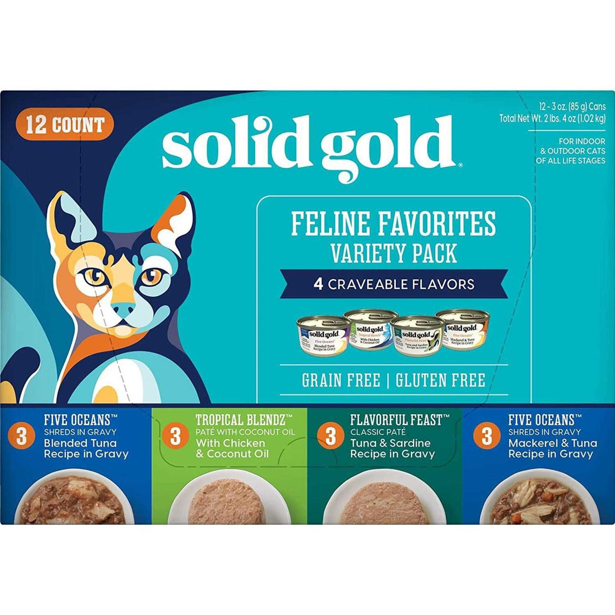 Adult Wet Cat Food Variety Pack K25359