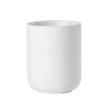 White Toothbrush Mug Y4598