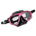 Black/Pink Nearsighted Dive Mask Z79800