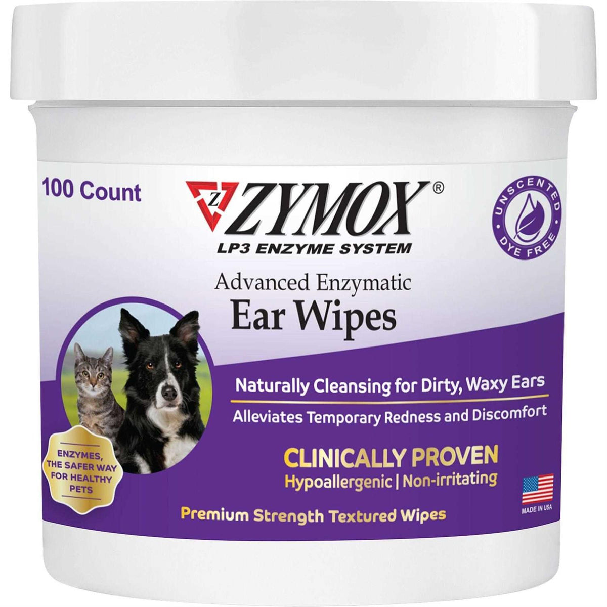 Enzymatic Ear Wipes Y357