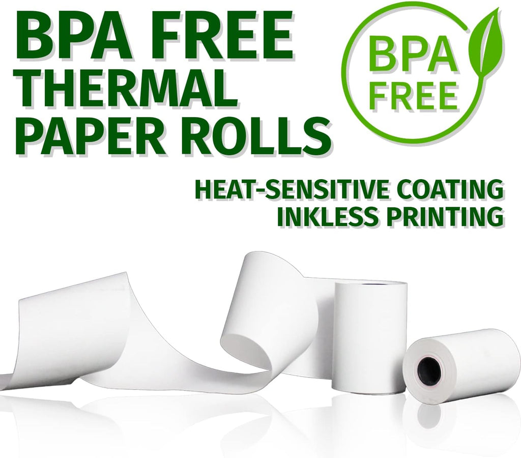 Thermal Paper Receipt Rolls 3 1/8 x 230 ft 32 Rolls B978