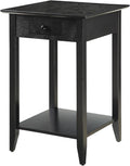 End Table with Drawer and Shelf Q66096