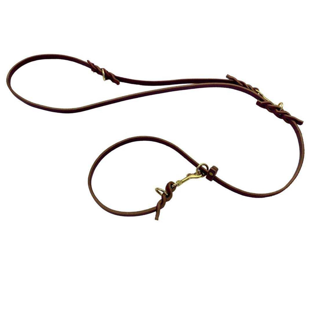 Multifunctional Leather Dog Leash X81620