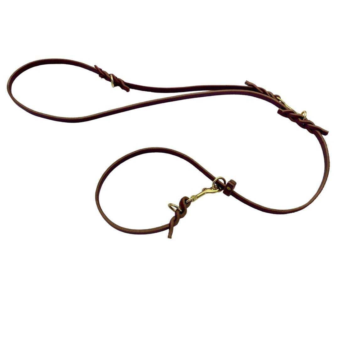 Multifunctional Leather Dog Leash X81620