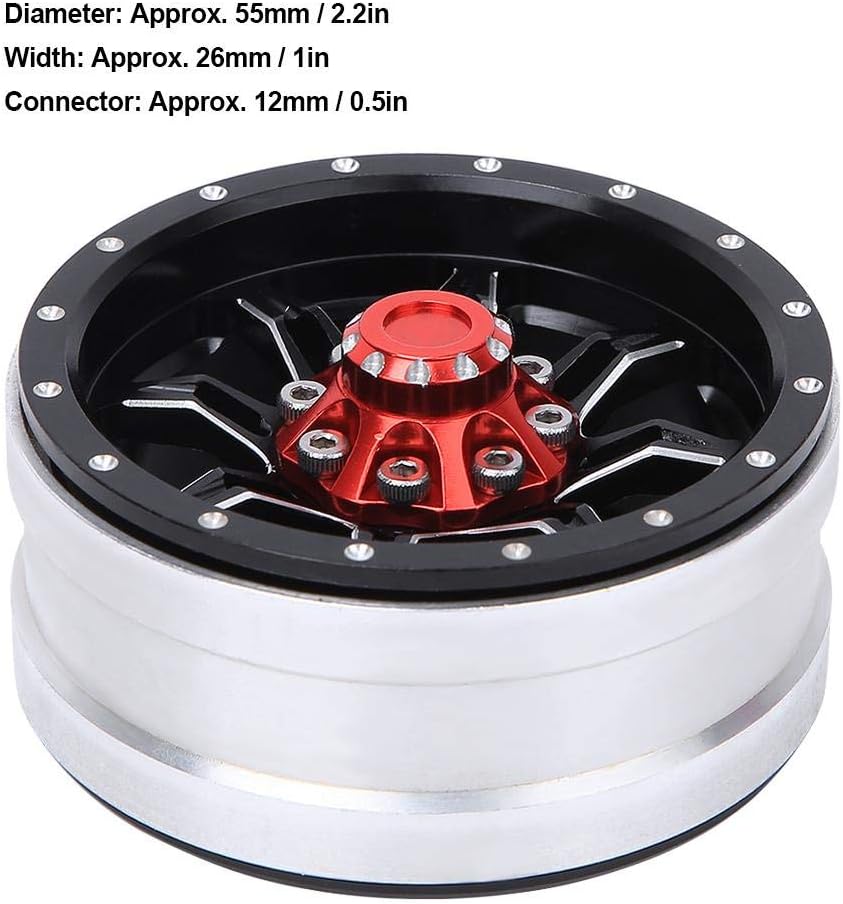 1:10 Scale 1.9inch Aluminium Alloy RC Wheel Hubs 4Pcs I709