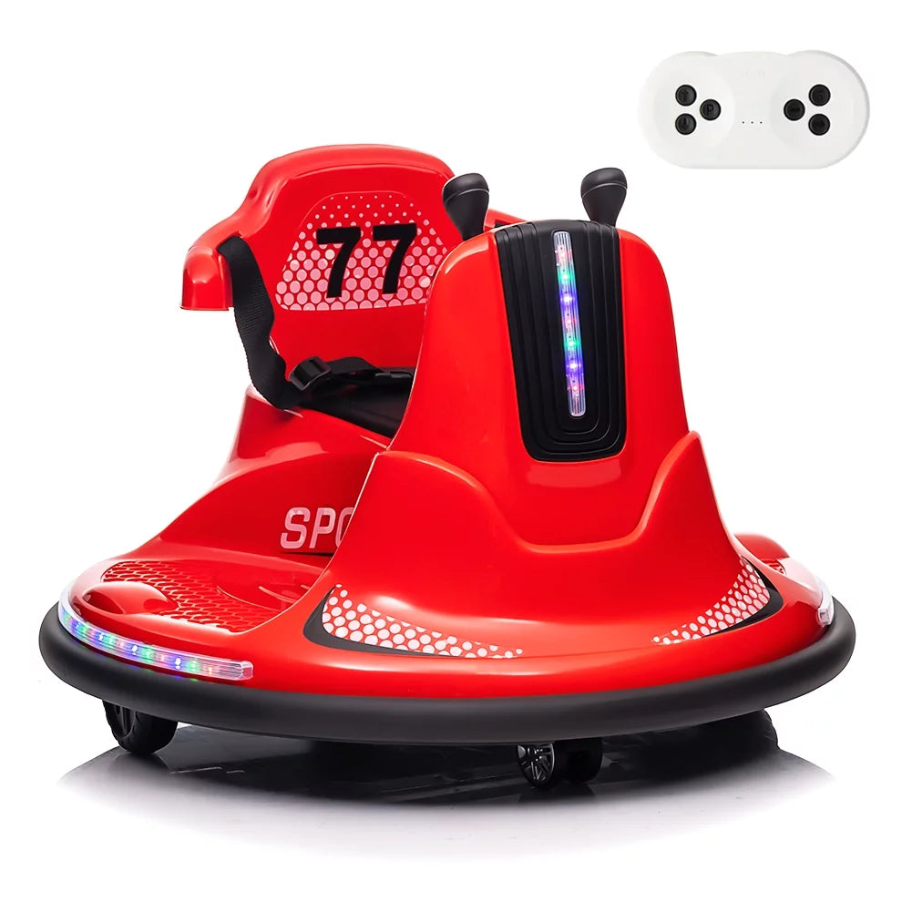 6V Kids Ride on Bumper Car with Remote Control Z590457