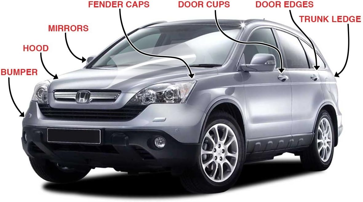 Clear Vinyl Wrap Film with Squeegee and Felt Applicator G792976