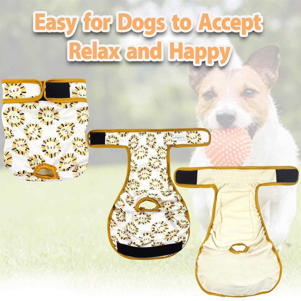 Washable No Leak Reusable Female Dog Diapers W911