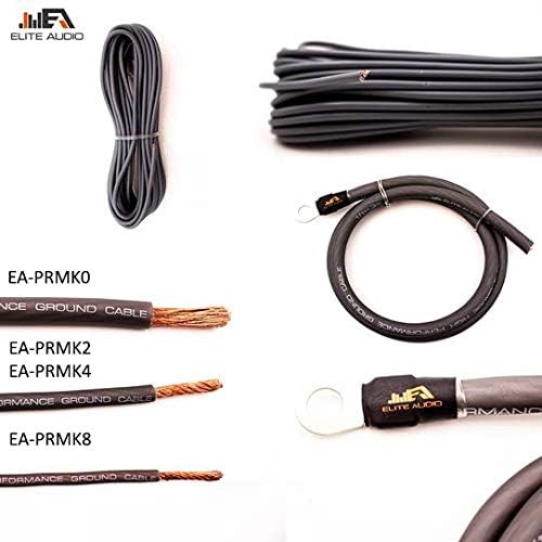 0 Gauge CCA Amp Kit with 20 feet 0 AWG + 2-Channel RCA Interconnects E725