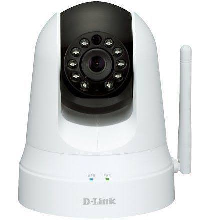 Pan Tilt Wi-Fi Camera White L762741