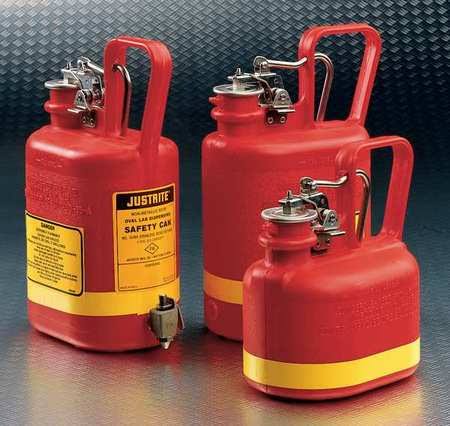 0.5 Gallon Red Polyethylene Safety Can L236424