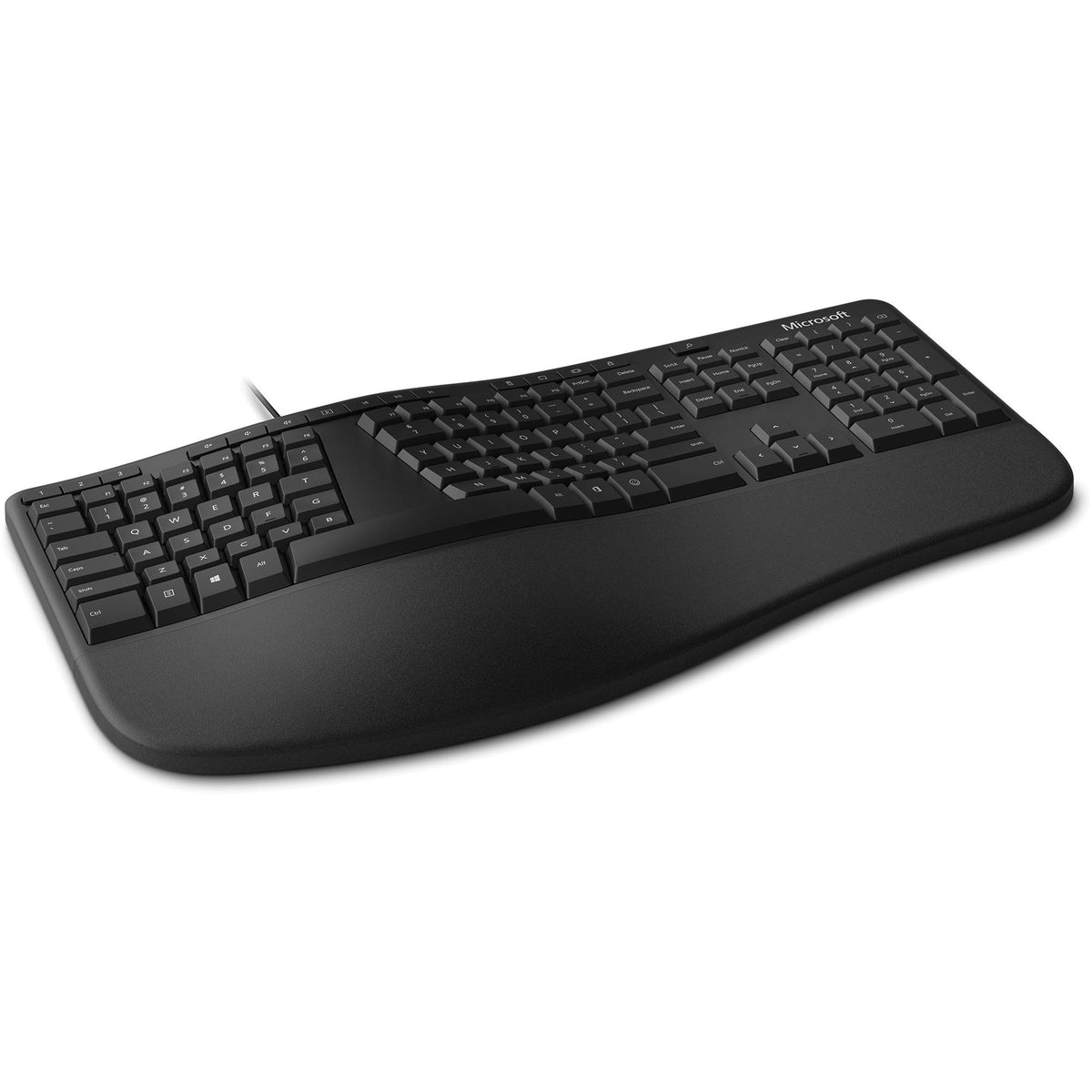 Ergonomic USB Keyboard - Black T2376