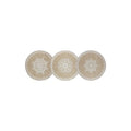 Round Placemat Set 3pcs O11828