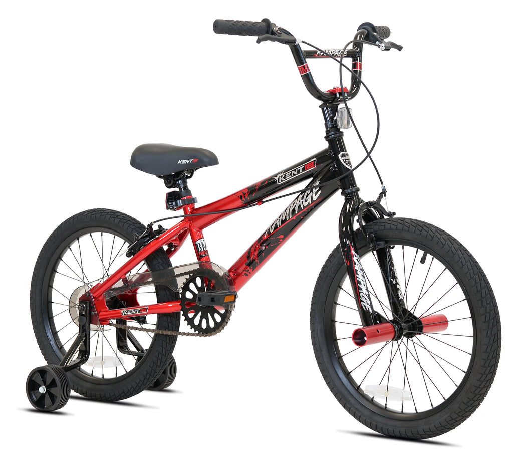18 In. Gold and Black Bike Z278