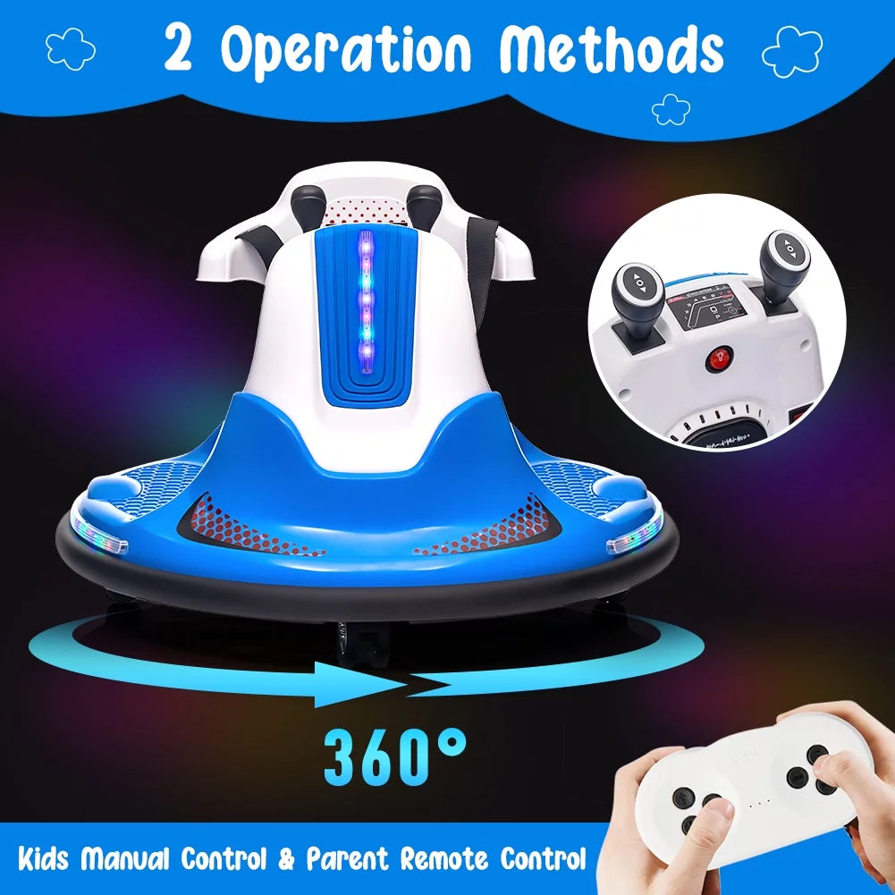 6V Kids Ride on Bumper Car with Remote Control Z590457