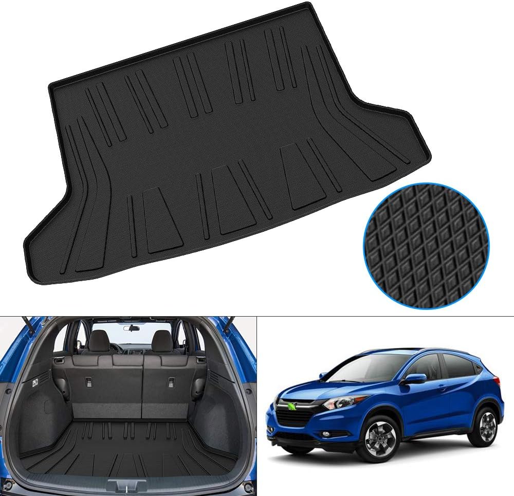 Custom Fit Cargo Mat for Honda HRV 2016-2022 Black E1636