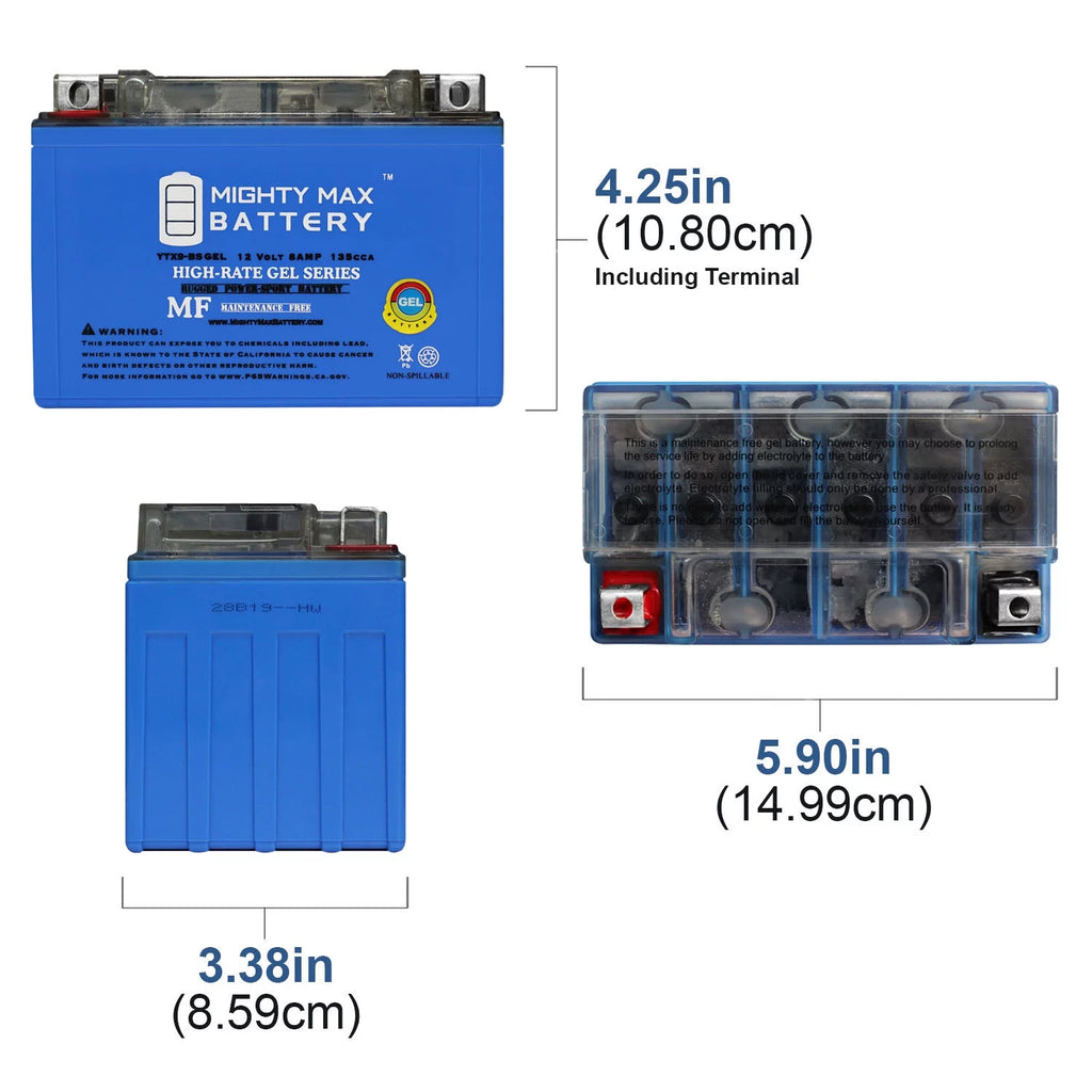 12V Deep Cycle Battery with Charger L682