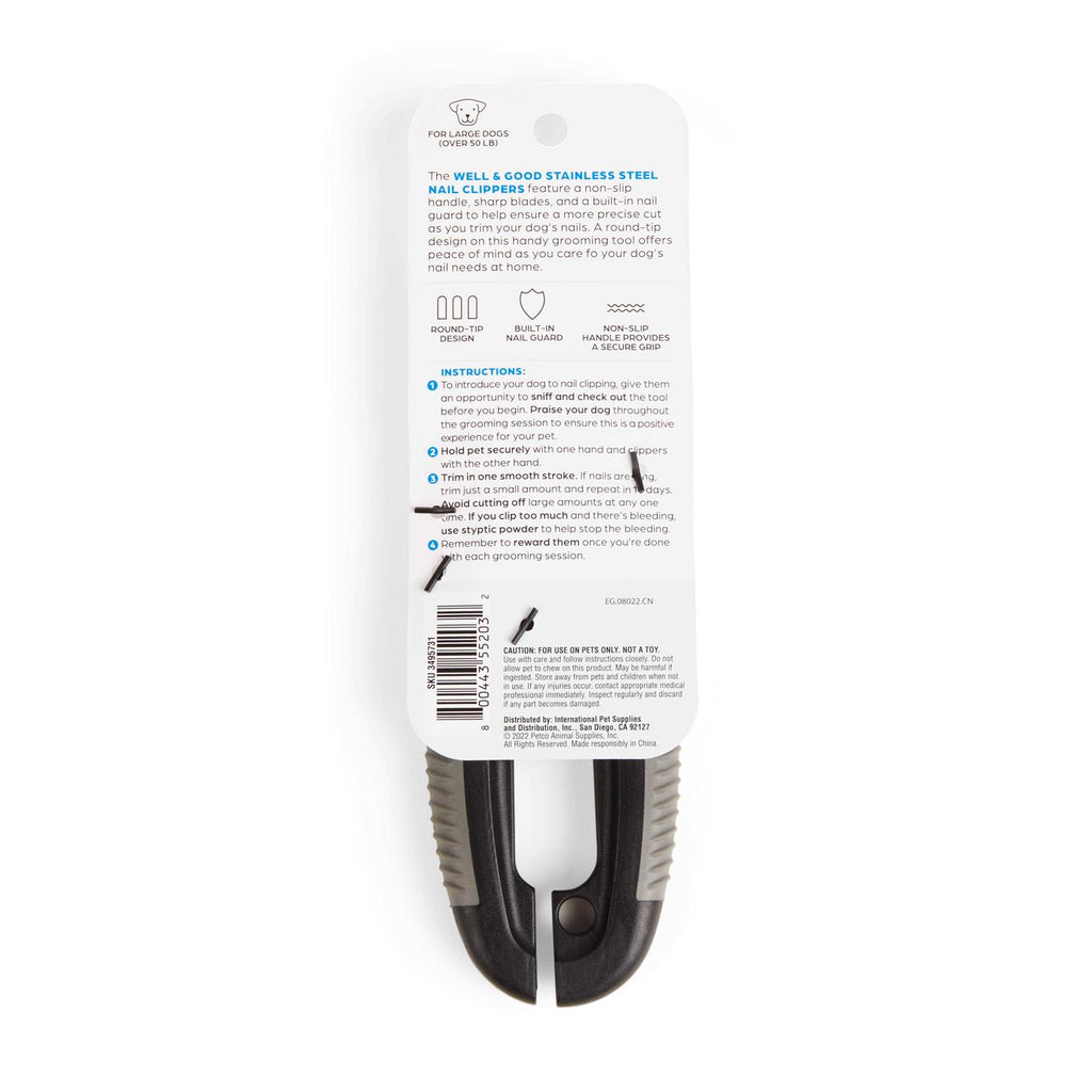 Stainless Steel Nail Clippers for Large Dogs S780