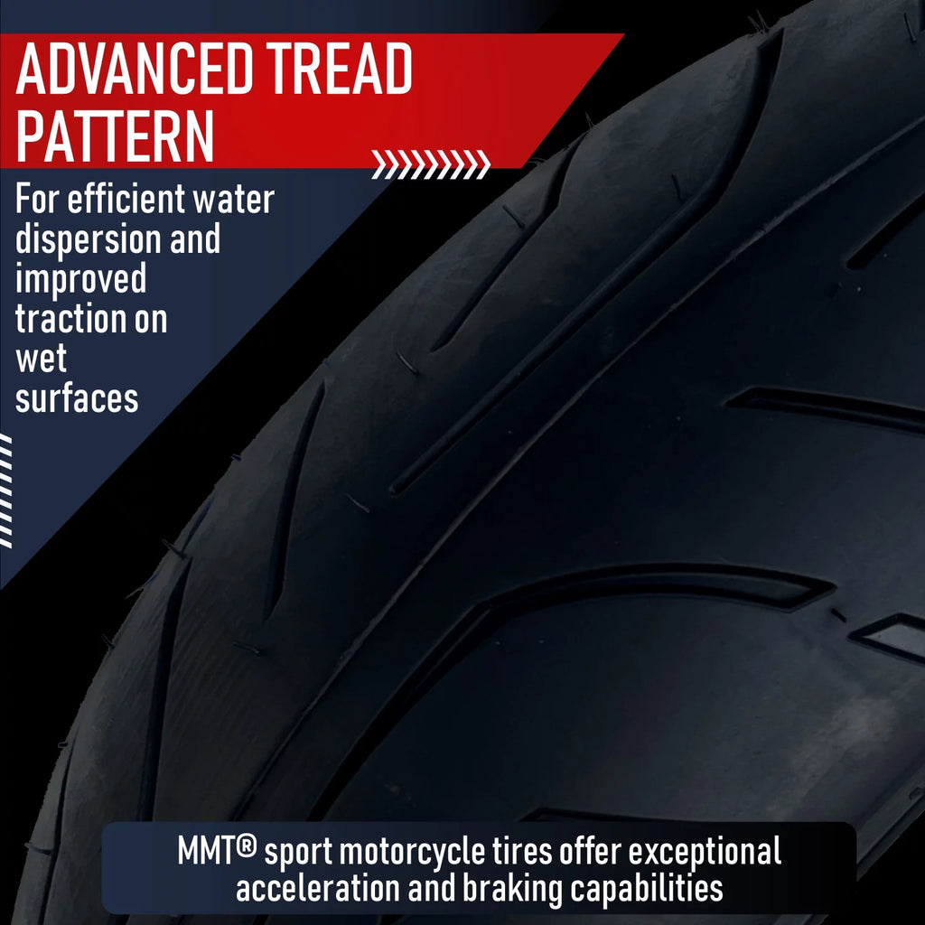 180/55-17 Rear Motorcycle Tire 73W G23509