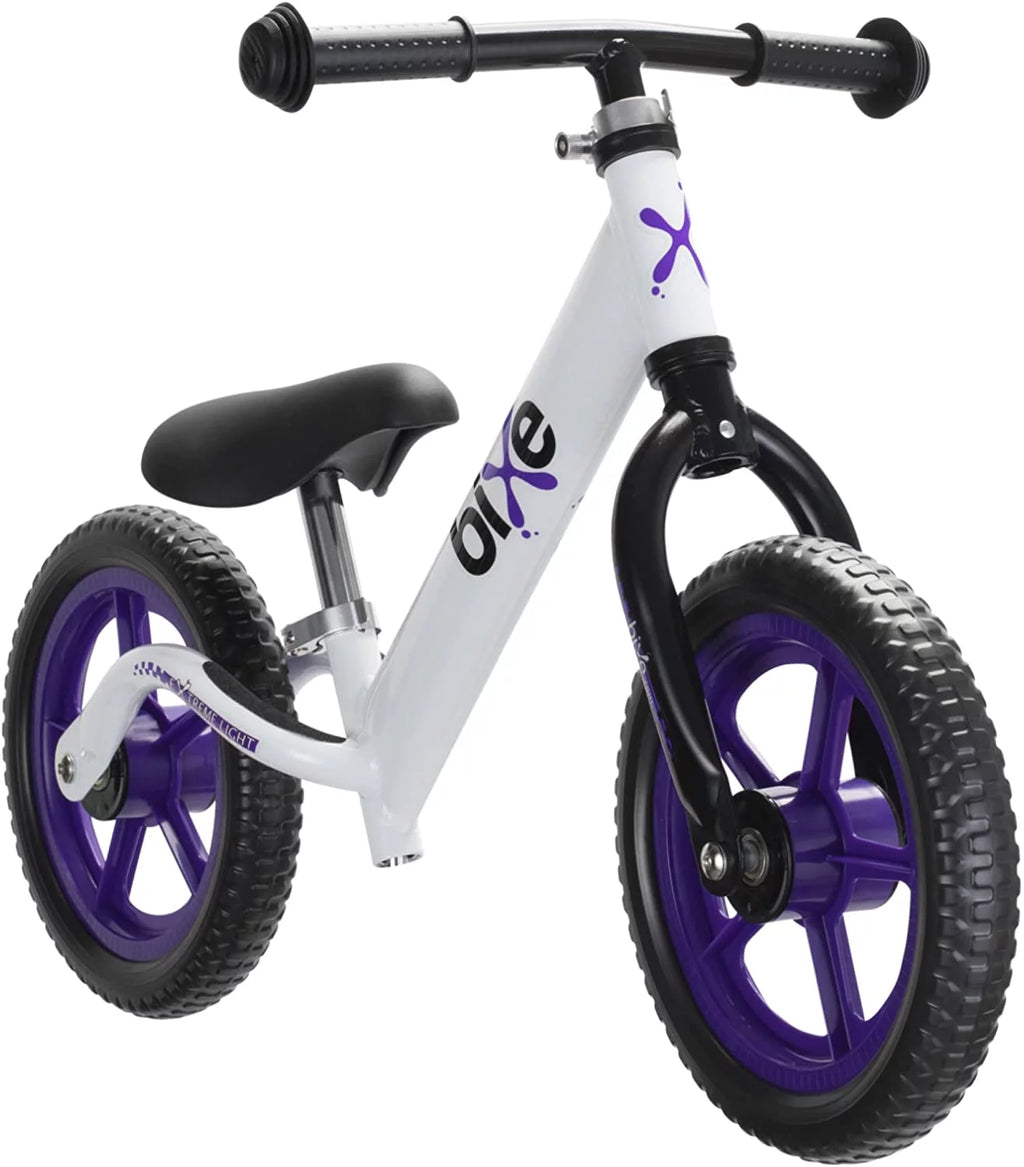 Aluminum Toddler Balance Bike Lightweight 12” No-Pedal Purple X5627