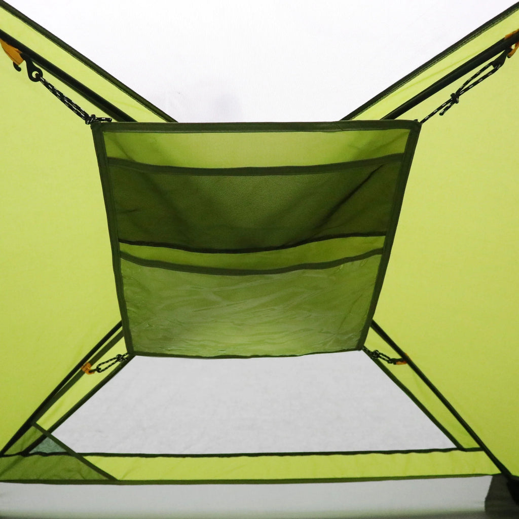 2-Person Pop up Instant Hub Tent, Green, 7.5 lbs X610193