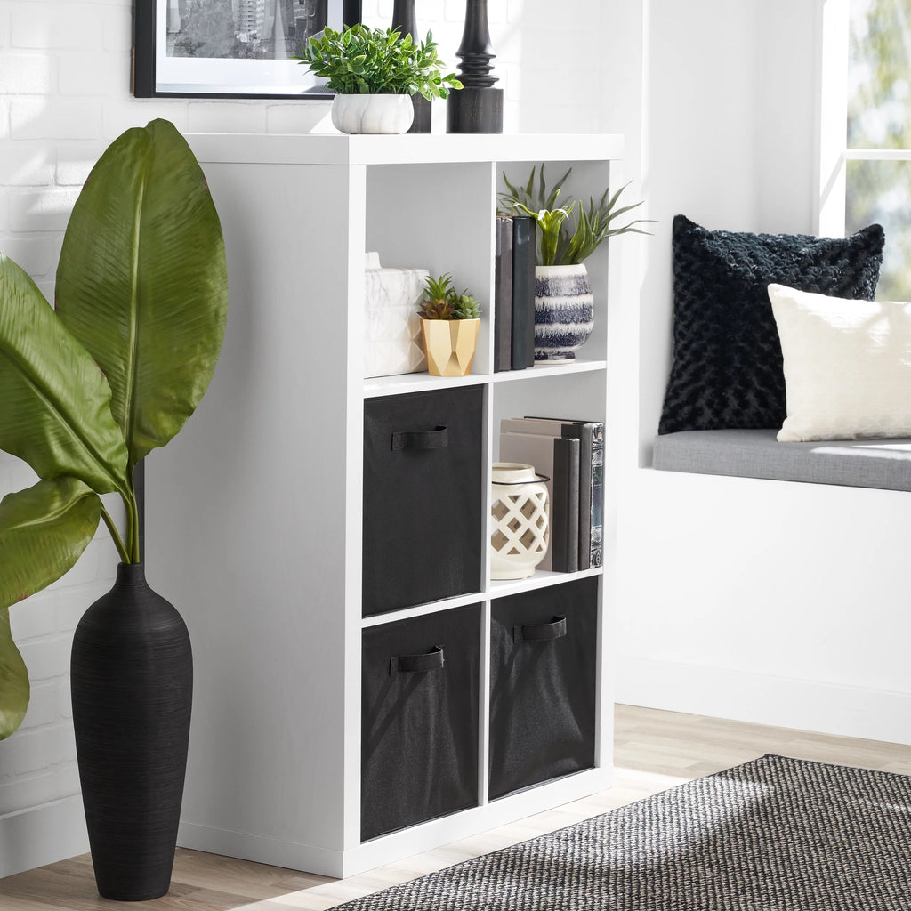 6-Cube Storage Organizer Textured White R897053