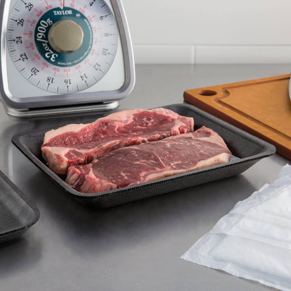 Black Foam Supermarket Trays R904