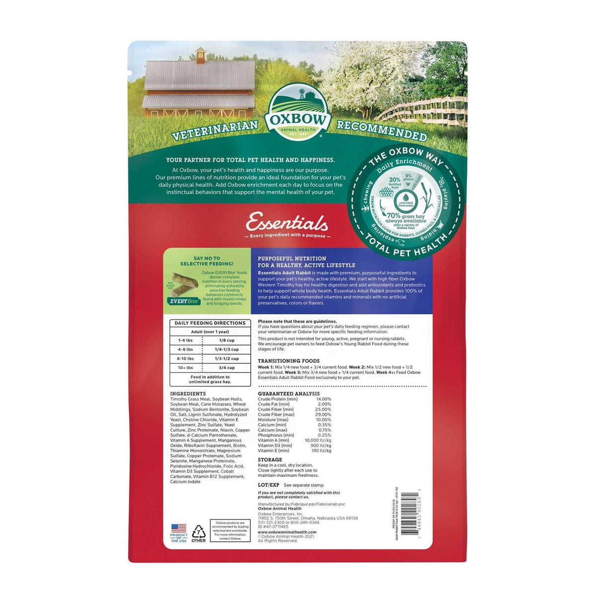 Adult Rabbit Food R254411