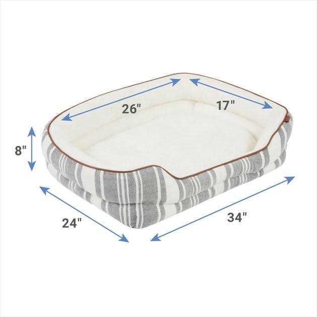 Farmhouse Double Bolster Dog & Cat Cuddler V848