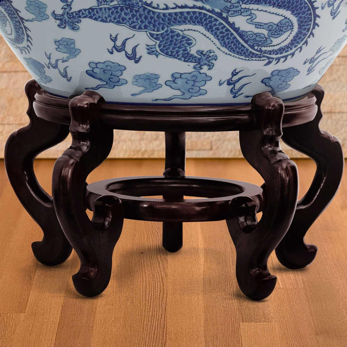 Rosewood Fishbowl Stand B81062