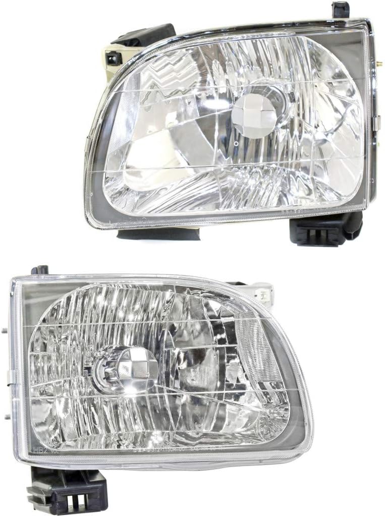2001-2004 Toyota Tacoma Head Light Assembly Driver Side with Bulbs V550547