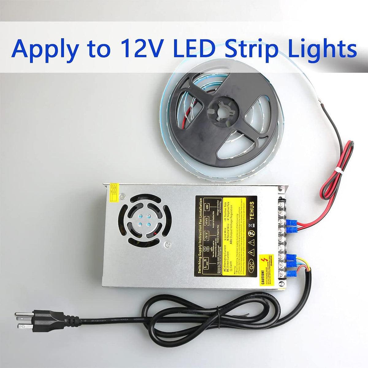 110V/220V to DC 12V 25A 300W Switching Power Supply N3821