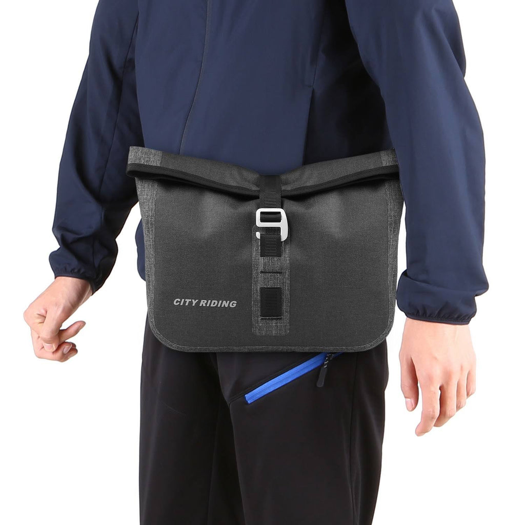 Waterproof 2 in 1 Cycling Handlebar Bag Set Large Capacity Y3645