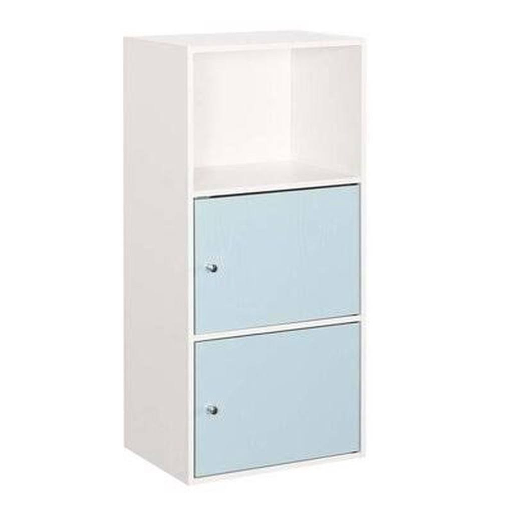 White 2 Door Accent Cabinet P917