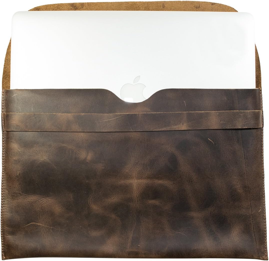 Rustic Leather MacBook Case 13 in. Display Bourbon Brown Z1682