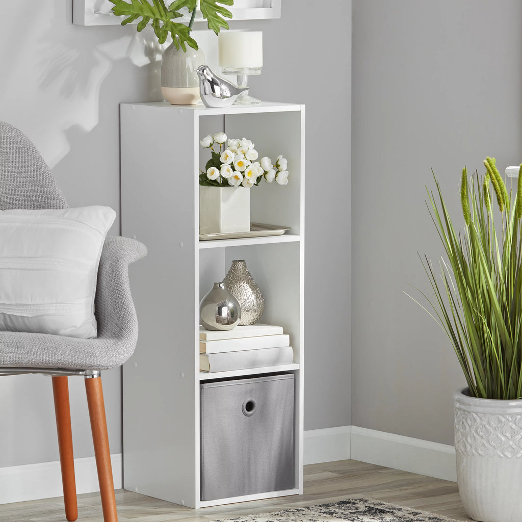White 3-Cube Storage Organizer O618