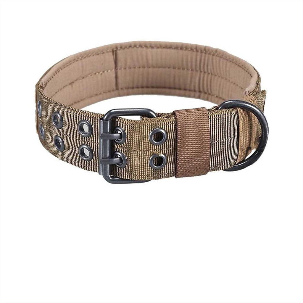 Adjustable Dog Collar with Metal D Ring Buckle T373757