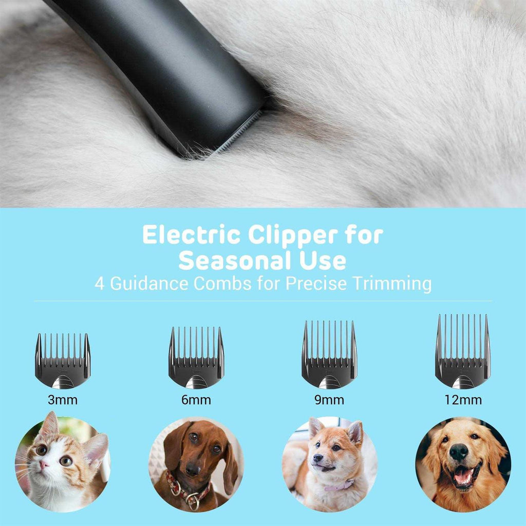 Pet Grooming Vacuum with 6-in 1 Grooming Kit Z945529