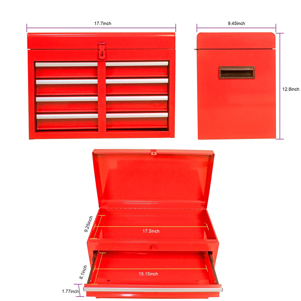 Black 5 Drawer Rolling Tool Chest with Locking System Z6243