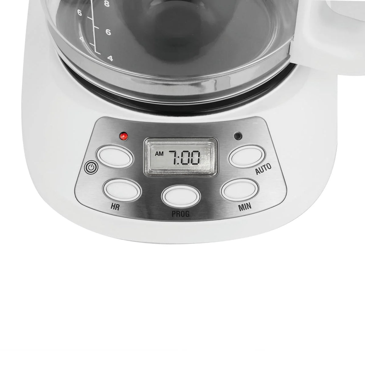 White 14 Cup Coffee Maker I557
