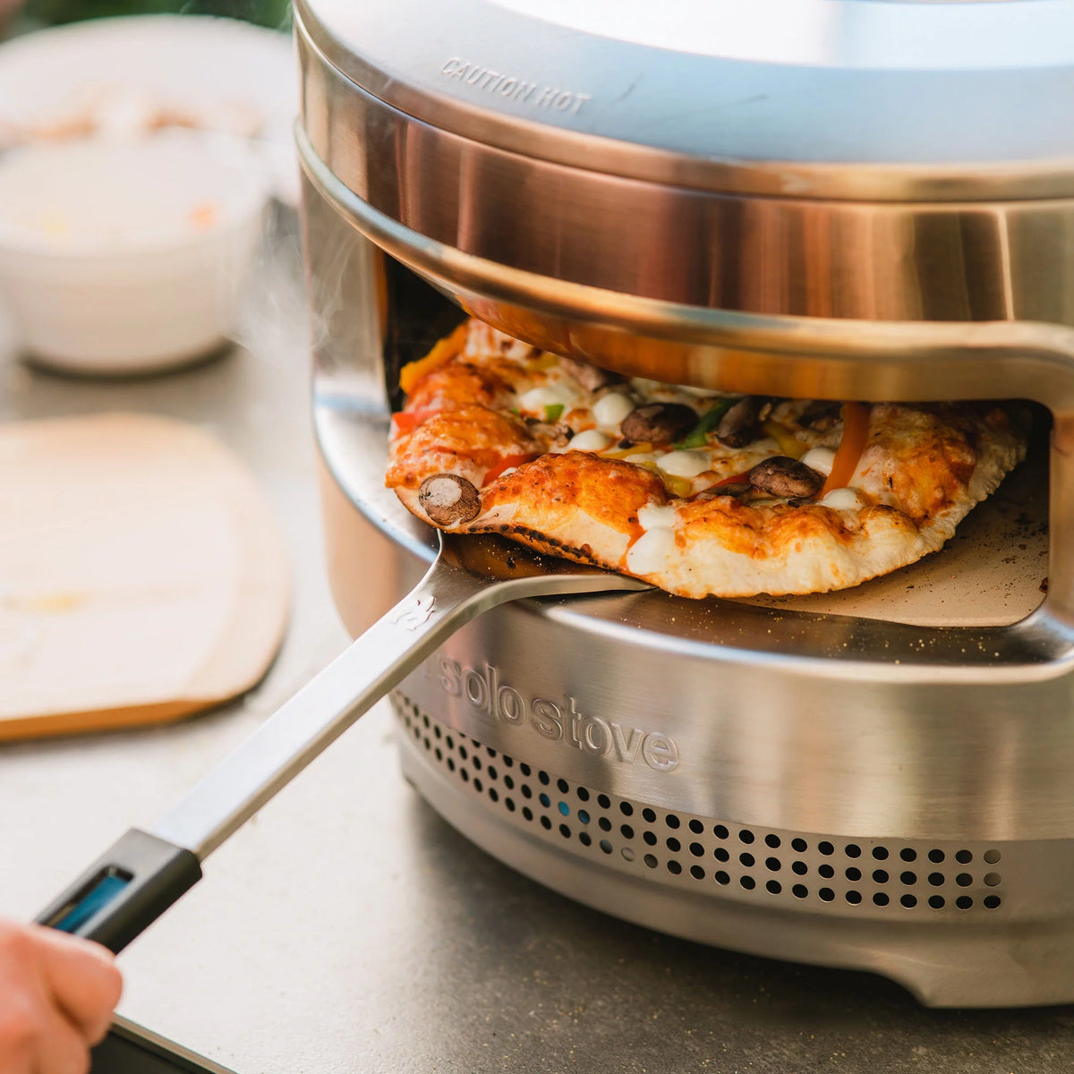 Stainless Pizza Turner with Long Handle D543523