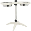 Adjustable Stainless Steel Elevated Dog Bowls V522439