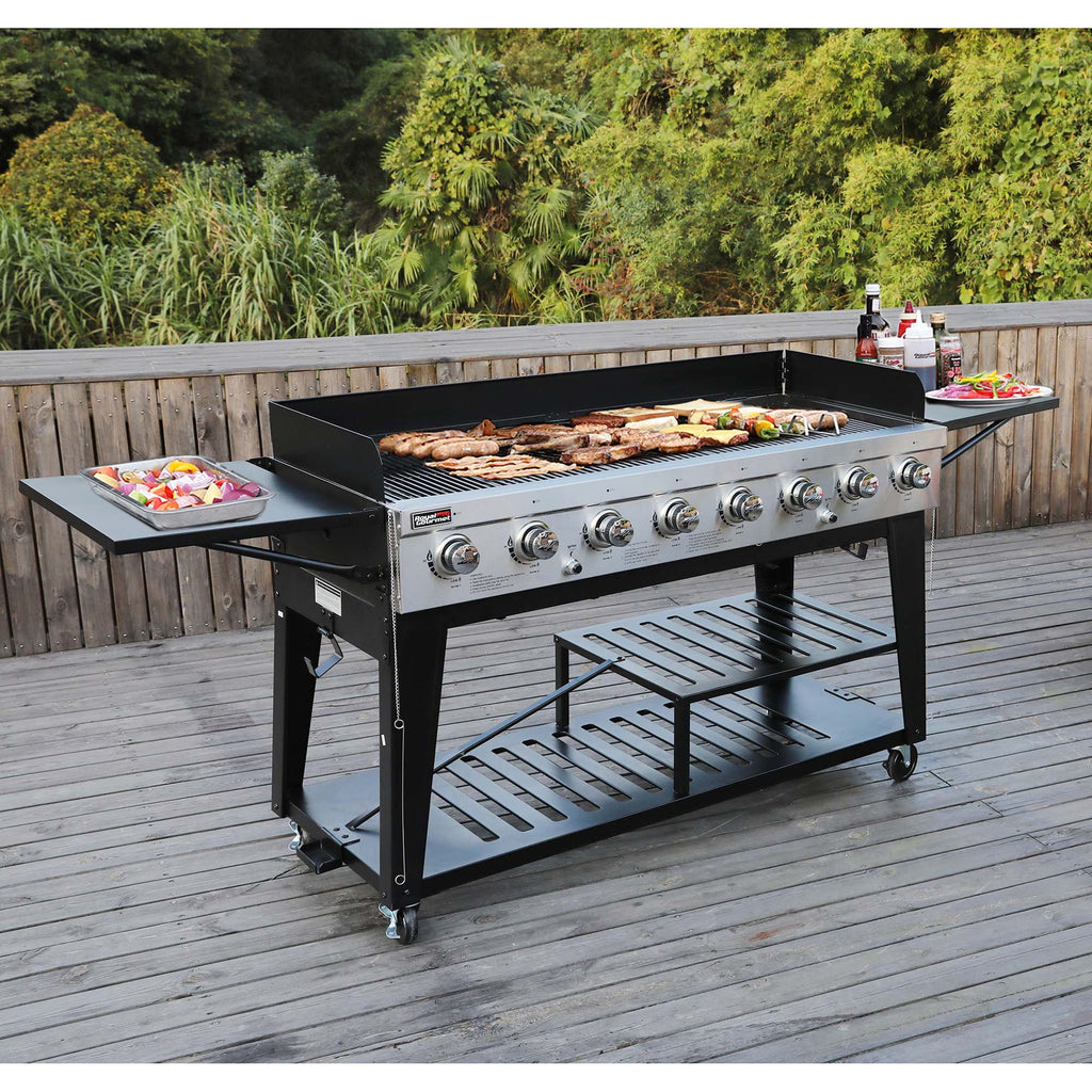 8-Burner Propane Gas BBQ Grill U373918