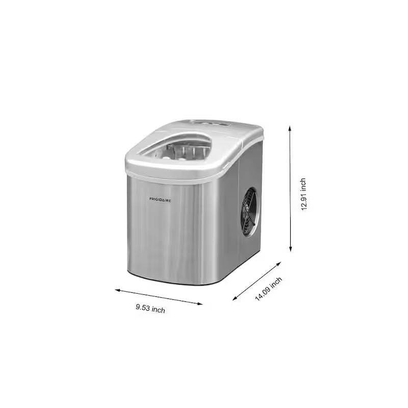 Portable Countertop Ice Maker in Stainless Steel O499105