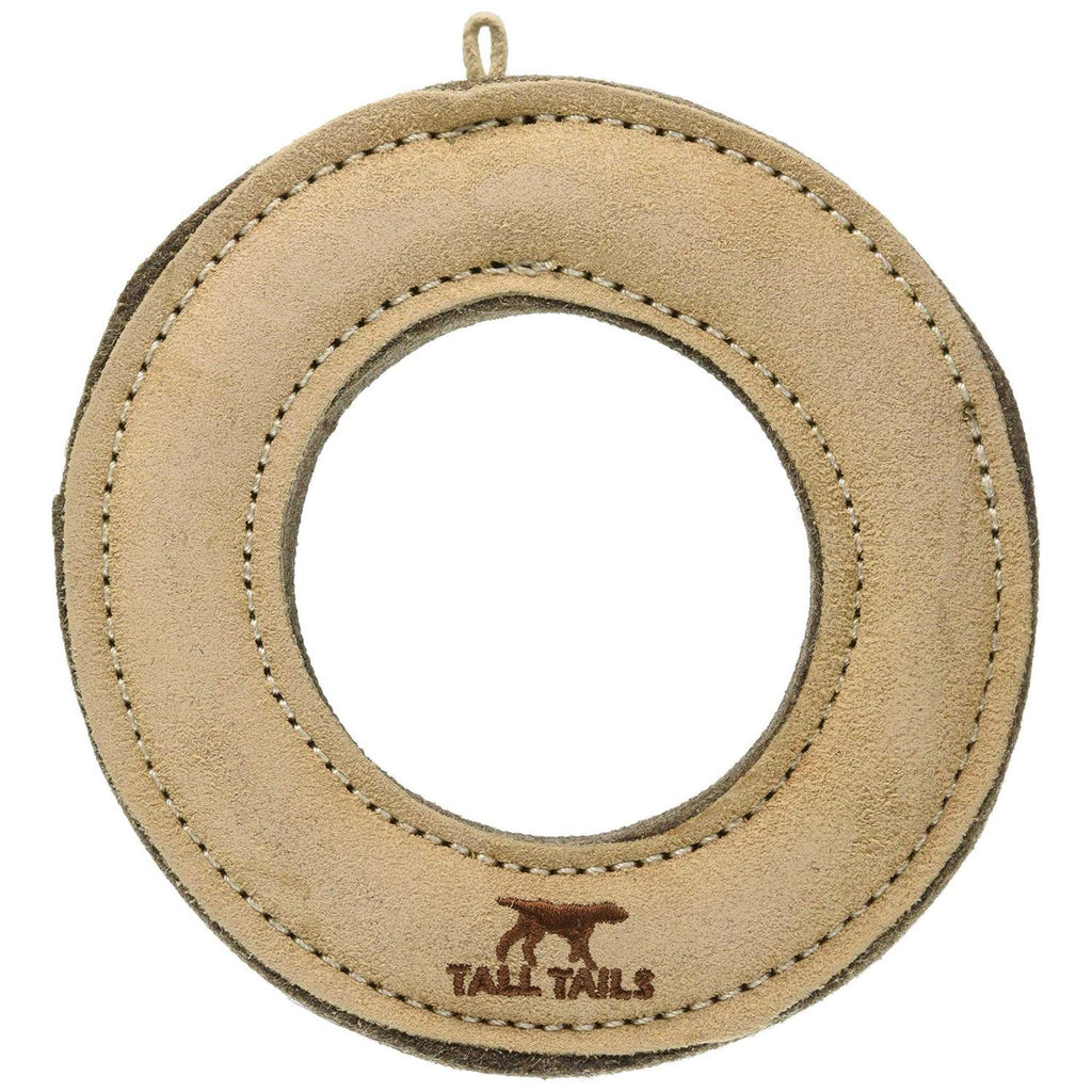 Natural Leather Dog Toy Y49380