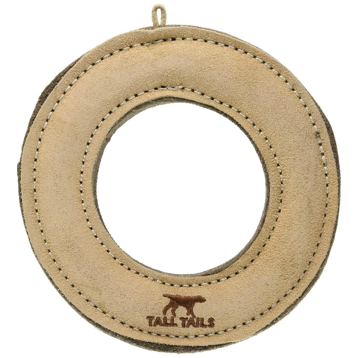 Natural Leather Dog Toy Y49380