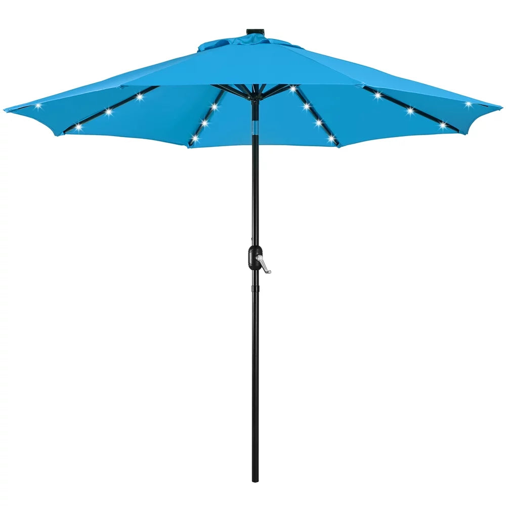 7.5ft Patio Umbrella with LED Lights F632070