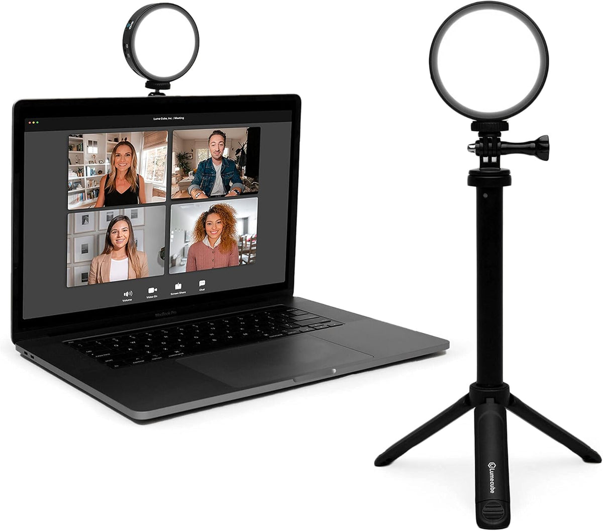 Video Conference Lighting Kit with Stand and Mount W9499