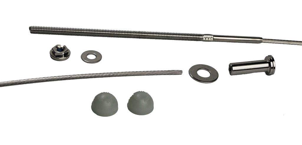 1/8 inch Stainless Steel Cable Railing Assembly Kit 20 Foot W66184