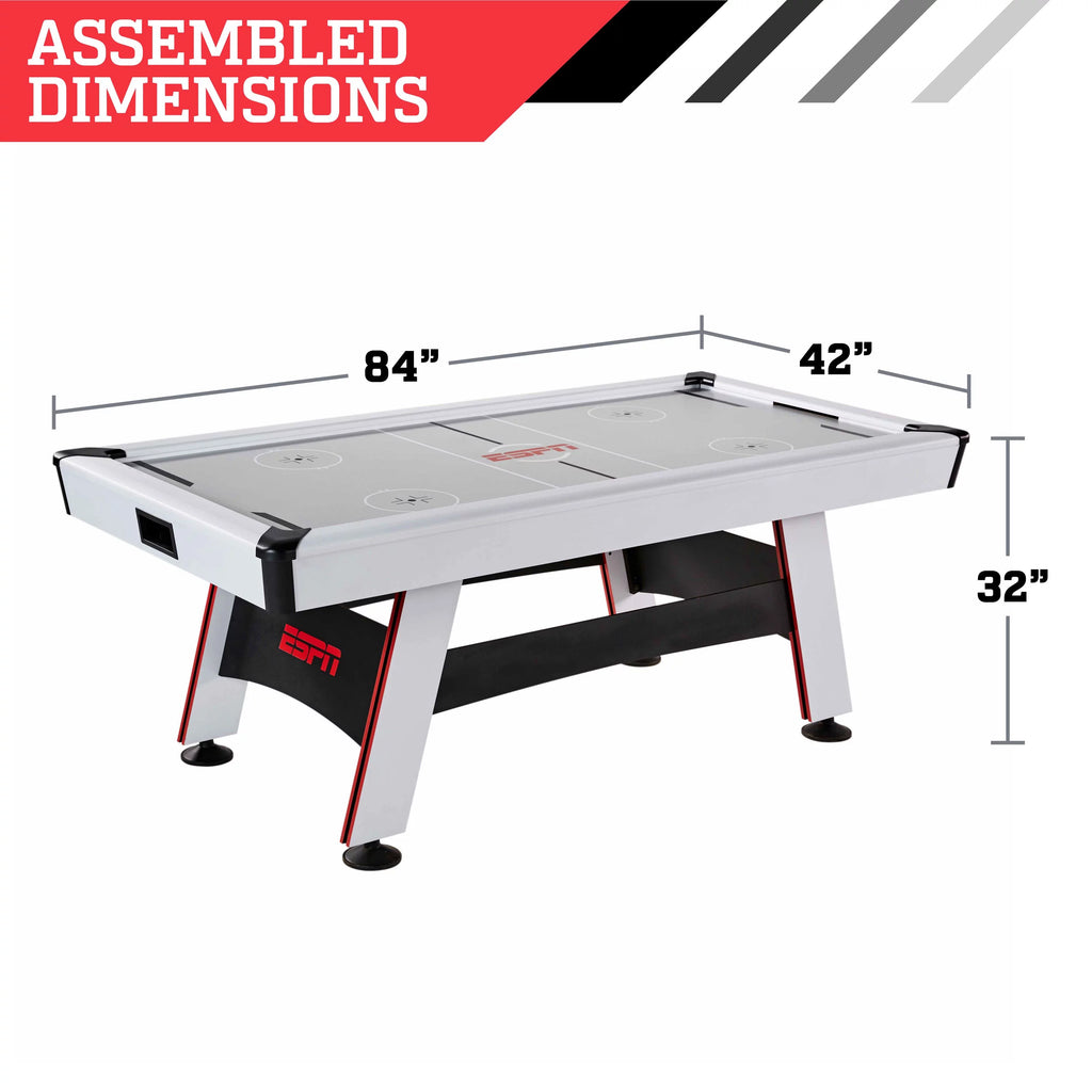 84 inch Air Hockey Table with Electronic Scorer L50797